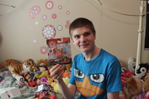 A "Wreck-it Ralph" action figure!