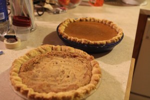 Apple and Pumpkin pies!