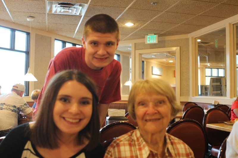 My kids and my grandma