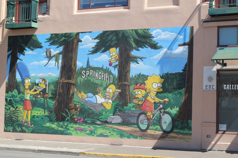The Simpsons are officially in Springfield, OR now!